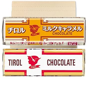 Amazon | チロルチョコ ミルクヌガー & ミルクキャラメル 2種 30